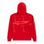 Sp5der Red Rhinestone Hoodie​