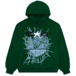 Sp5der Web Hoodie Hunter Green​