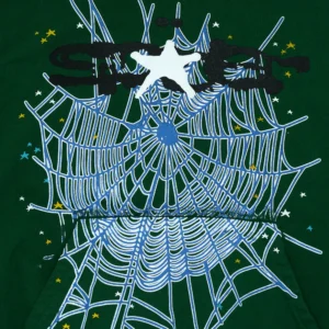 Sp5der Web Hoodie Hunter Green​