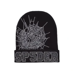 sp5der black beanie​