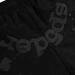 Black Sp5der Double Layer Shorts​
