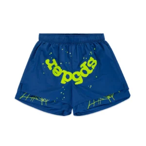 Blue Sp5der Shorts​