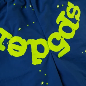 Blue Sp5der Shorts​