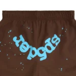 Brown Sp5der OG Web Double Layer Short​