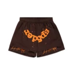 Brown Sp5der Shorts​