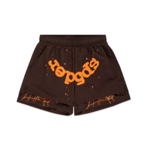 Brown Sp5der Shorts​