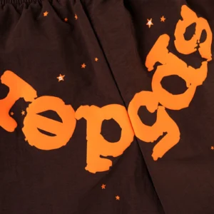 Brown Sp5der Shorts​