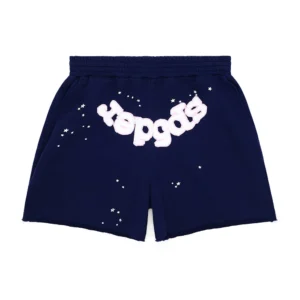 Dark Blue Sp5der Shorts