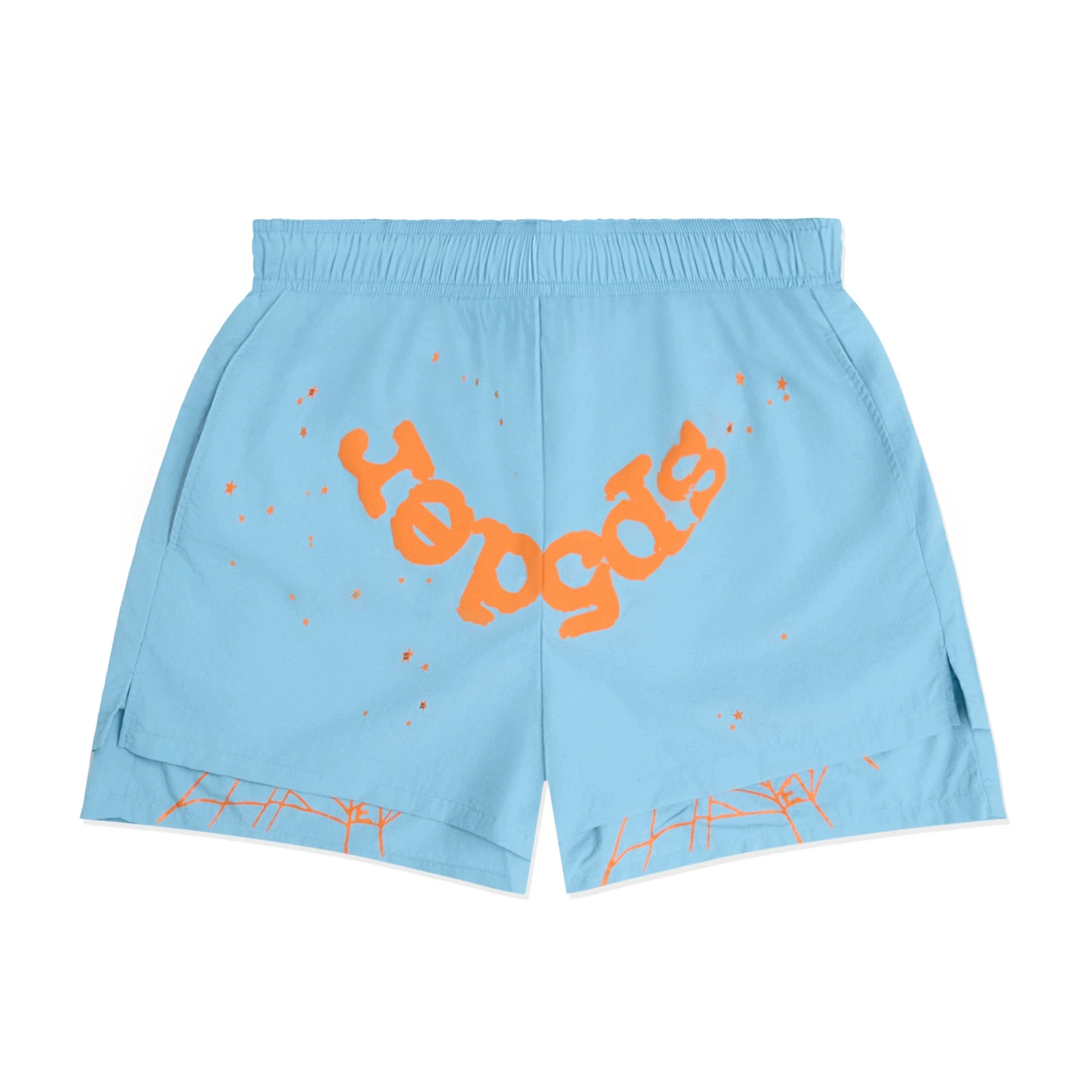 Light Blue Sp5der Shorts Light Blue Sp5der Shorts