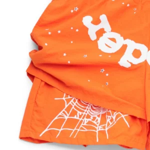 Orange Sp5der Shorts​