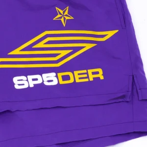 Purple Sp5der Shorts​