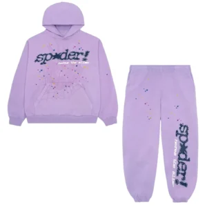 Purple Sp5der Tracksuit​