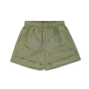 Sage Green Sp5der Shorts