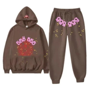 Sp5der Brown Tracksuit​