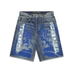 Sp5der Denim Shorts​