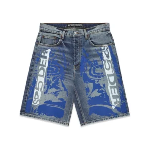 Sp5der Denim Shorts​