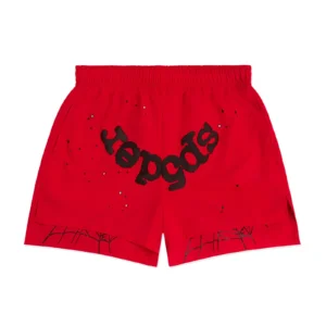 Sp5der Red OG Web Double Layer Short