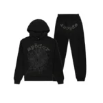 Sp5der Tracksuit Black​