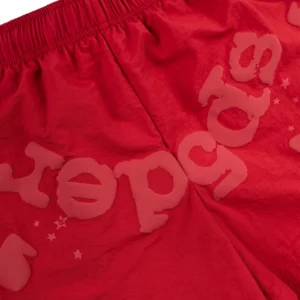 sp5der shorts red​